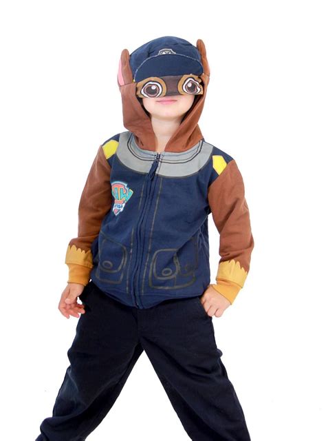 Toddler Navy Animal Tv Show Nickelodeon Paw Patrol Chase Dog Costume Hoodie