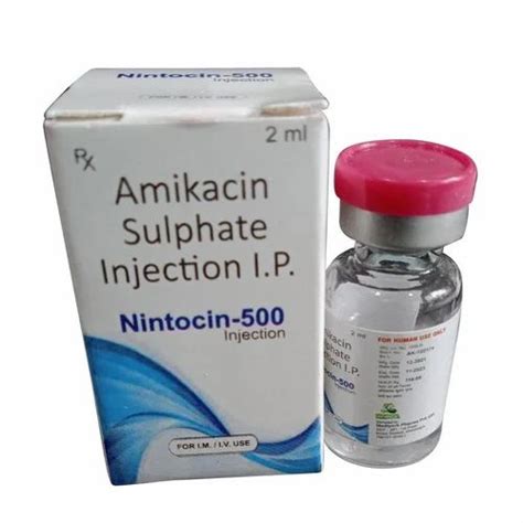 Nintocin Amikacin Sulphate Ip Injection At Rs Box Naraingarh