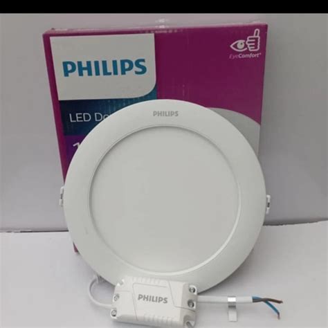 Jual Lampu Downlight Led Panel Philips 4 W 6 W 9 W 12 Watt Ceiling