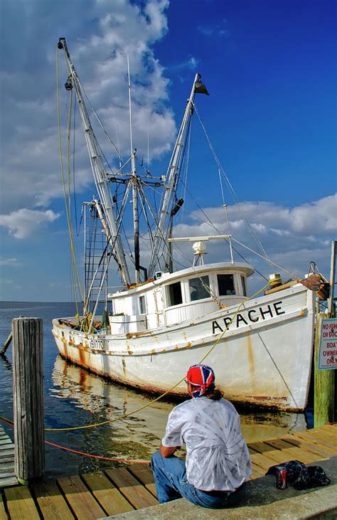 Shrimp Boat Photograph by Geraldine Alexander | Pixels