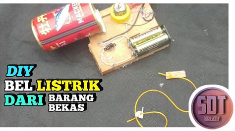 Diy Bel Listrik Sederhana Youtube