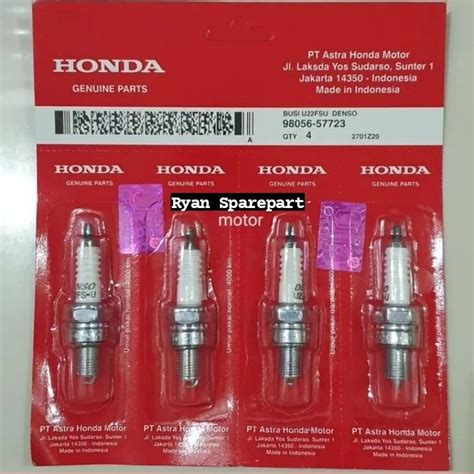 busi denso honda grand astrea supra   supra fit prima