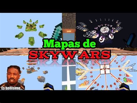 TOP 5 MEJORES MAPAS DE SKYWARS PARA MINECRAFT POCKET EDITION REVIEWS