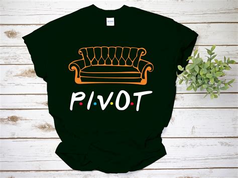 Pivot Shirts Friends Logo Shirts Friends Shirt Friends Tv Show Shirt