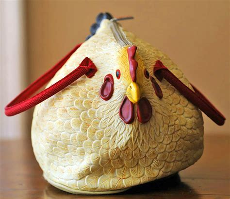 This Rubber Chicken Bag Is Absolutely Egg-cellent For Chicken Lovers