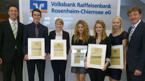 Volksbank Raiffeisenbank Rosenheim Chiemsee Eg Azubis Beenden