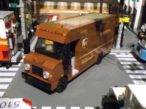 Lego Ups Truck Custom Build Informacionpublica Svet Gob Gt