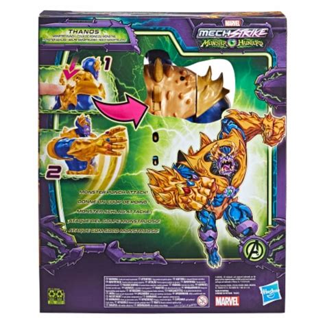 Marvel Avengers Mech Strike Monster Hunters Monster Punch Thanos Action