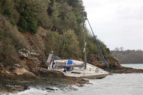 Tempête Ciaran en Rance de nombreux bateaux ont rompu leurs amarres