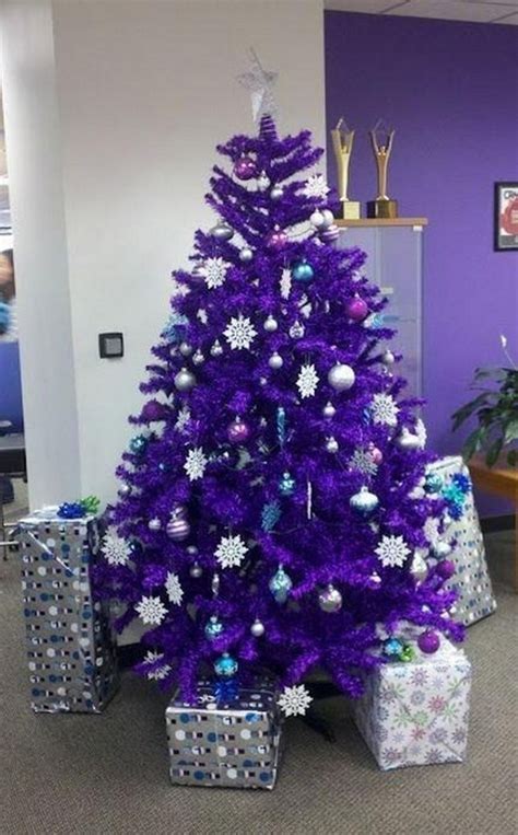 Purple Christmas Trees – Christmas Photos