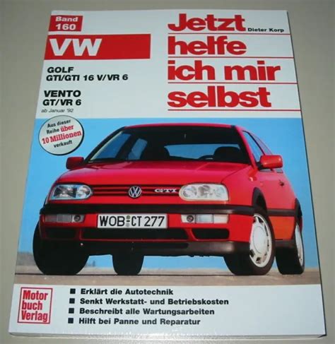 Reparaturanleitung Vw Golf Iii Gti V Vr Vento Gt Ab Januar