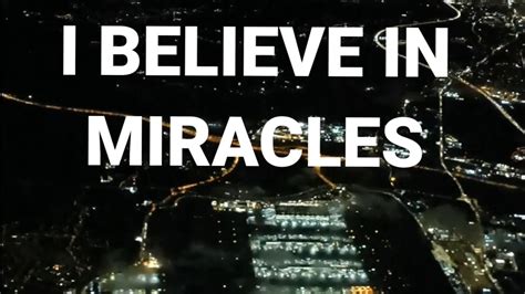 I Believe In Miracles The Song Official Lyrics Video Fearless Soul