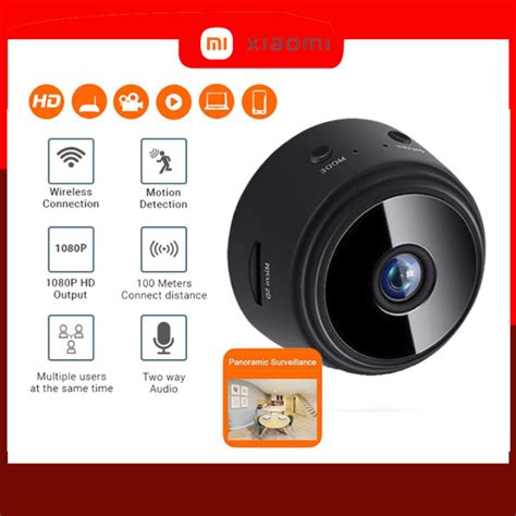 Xiaomi A Camera Wifi Ip Security Camera P Hd Mini Portable Camera