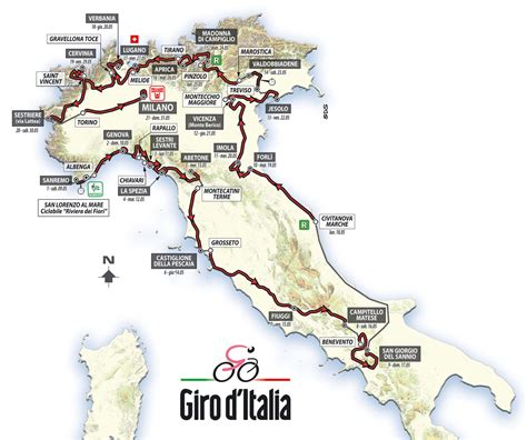 Giro D Italia Route Revealed Cycling Weekly