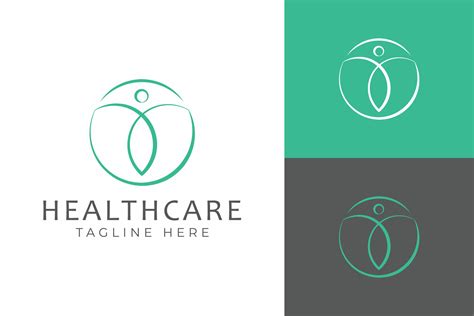 Abstract Healthcare Good Life Quality Body Health Fitness Logo Shape