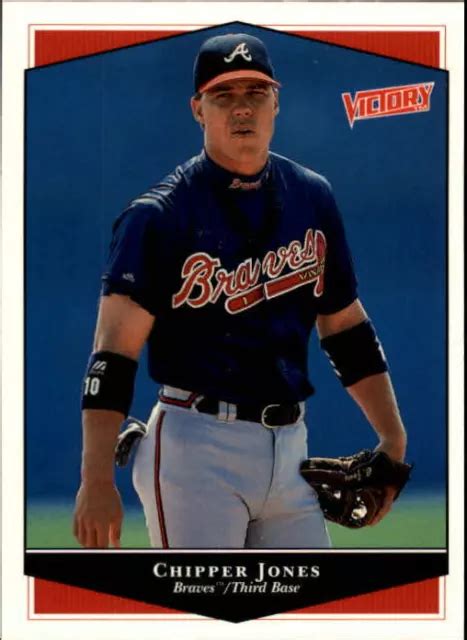 Carte De Baseball Upper Deck Victory Atlanta Braves Chipper