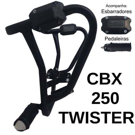 Protetor Para CBX TWISTER 250 de 2001 até 2008 Carenagem Tanque Motor