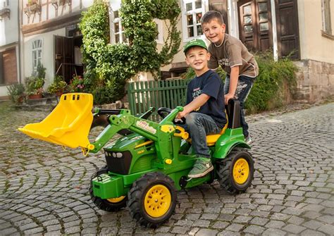 JOHN DEERE Trettraktor 7930 Mit Lader Und Luftbereifung