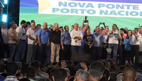 Governador Wanderlei Barbosa Inaugura Nova Ponte De Porto Nacional