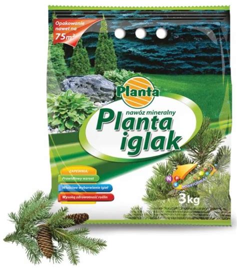 Nawóz Mineralny Pod Iglaki I Tuje 3 Kg Planta Sklep EMPIK