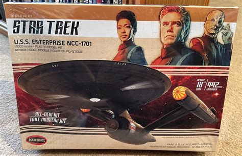 Polar Lights Star Trek Discovery Uss Enterprise Kit Pol