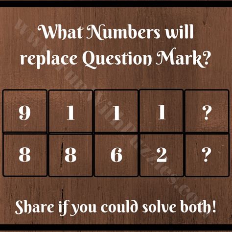 Tricky Maths Mind Game Brain Teasers With Answers And Explanations