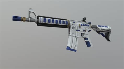 M4a4 3d Model By Ravn 5e4c2fc Sketchfab