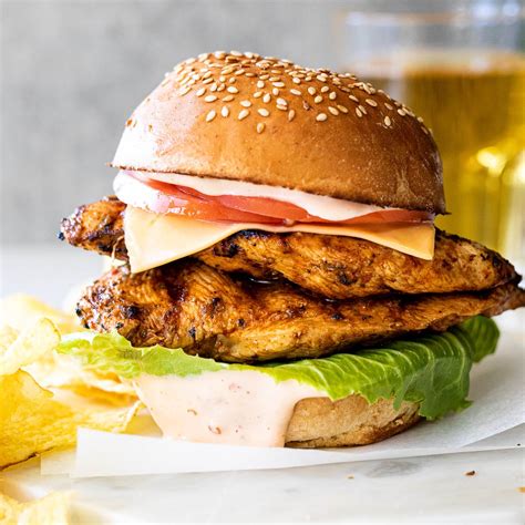 barbecue chicken burger rezepte suchen