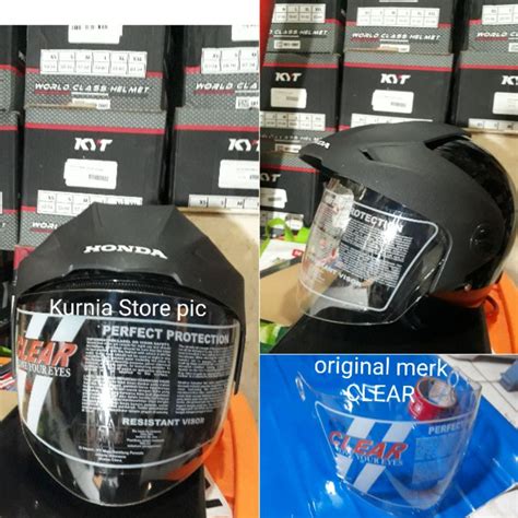 Jual Kaca Helm Honda Trx 3 Kaca Helm Honda Half Face Shopee Indonesia