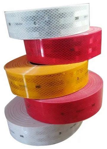 Yellow PVC Radium Reflective Tape 50 Meter Size 2 X 50 M At Rs 2950