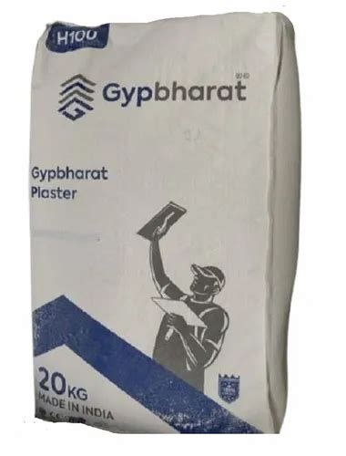 Gypbharat Gypsum Plaster Packaging Type Bag Packaging Size Kg At