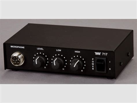 Ten-Tec MODEL 717 MICROPHONE EQUALIZER – AUDIO INTERFACE ‹ SPARKY's Blog