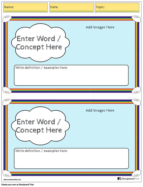 Word Wall Storyboard Por Lv Examples