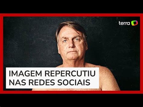 Fotógrafo mostra bastidores da foto de Bolsonaro sem camisa em que