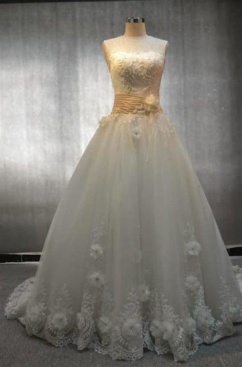 Illusion Neckline Wedding Gowns Darius Cordell Fashion Ltd