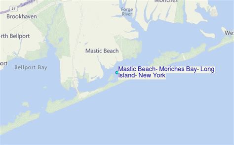 Mastic Beach Moriches Bay Long Island New York Tide Station Location Guide