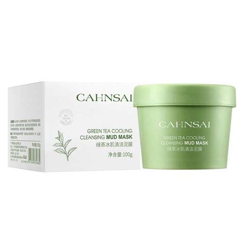 Cahnsai Green Tea Cooling Cleansing Mud Mask Gm