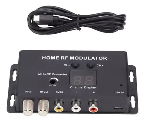 Modulador Uhf De Áudio E Vídeo Para O Canal Rf Home Rf Frete grátis