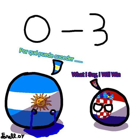 Argentina Vs Croatia Polandball Amino