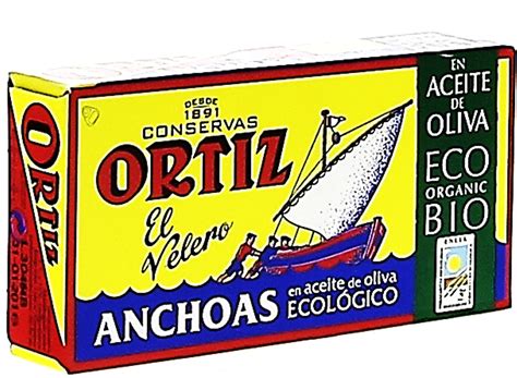 Je craque Ortiz Filets danchois à lhuile dolive BIO 47g Le Petit