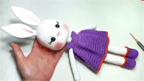 AMİGURUMİ TAVŞAN YAPIMI 1 Bölüm Amigurumi Örgü Kız Tavşan Yapılışı