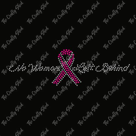 No Woman Left Behind Ribbon Rhinestone Transfer The Crafty Shed