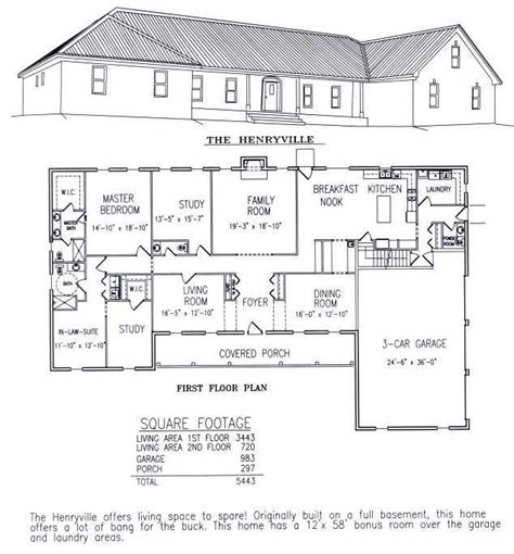 Large Barndominium Residential Metal Building Floor Plans Modern – New ...