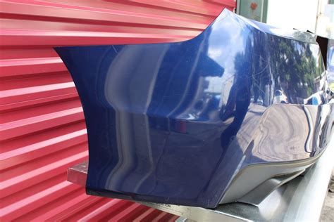 Subaru Wrx Sti Rear Bumper Cover Assembly Lapis Blue Oem