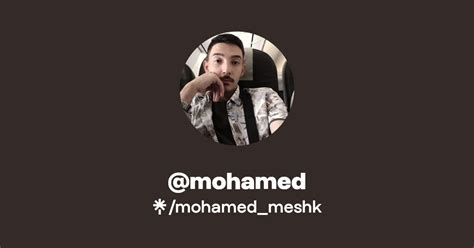 Mohamed Instagram Facebook Tiktok Linktree