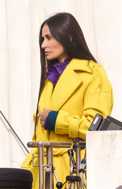 Demi Moore - "The Substance" Set in Antibes 09/13/2022 • CelebMafia