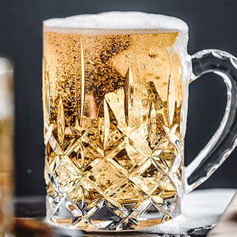 Crystal Glass Beer Mug Apollobox