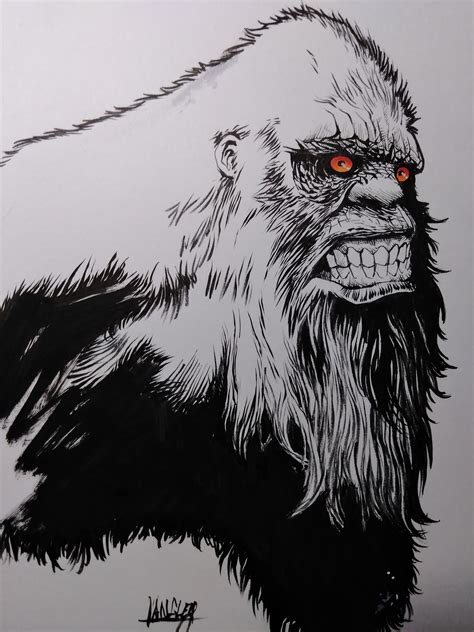 Finished Sketch Rbigfoot