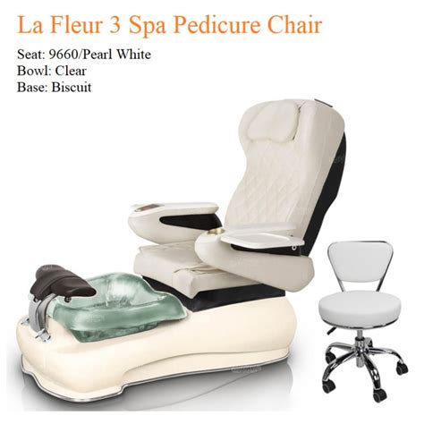 La Fleur 3 Luxury Spa Pedicure Chair With Magnetic Jet Shiatsu