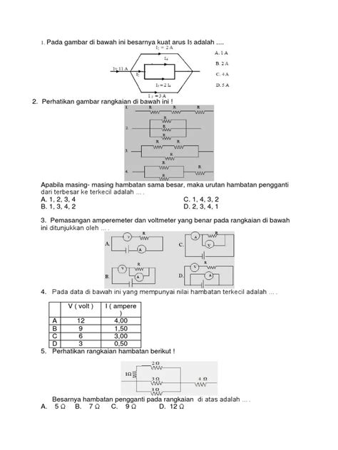 Soal Listrik Dinamis Pdf